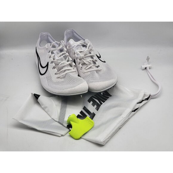 Nike Zoom Mamba 6 White Distance Track With Spikes DR2733-100 Size 10.5 - Picture 3 of 11